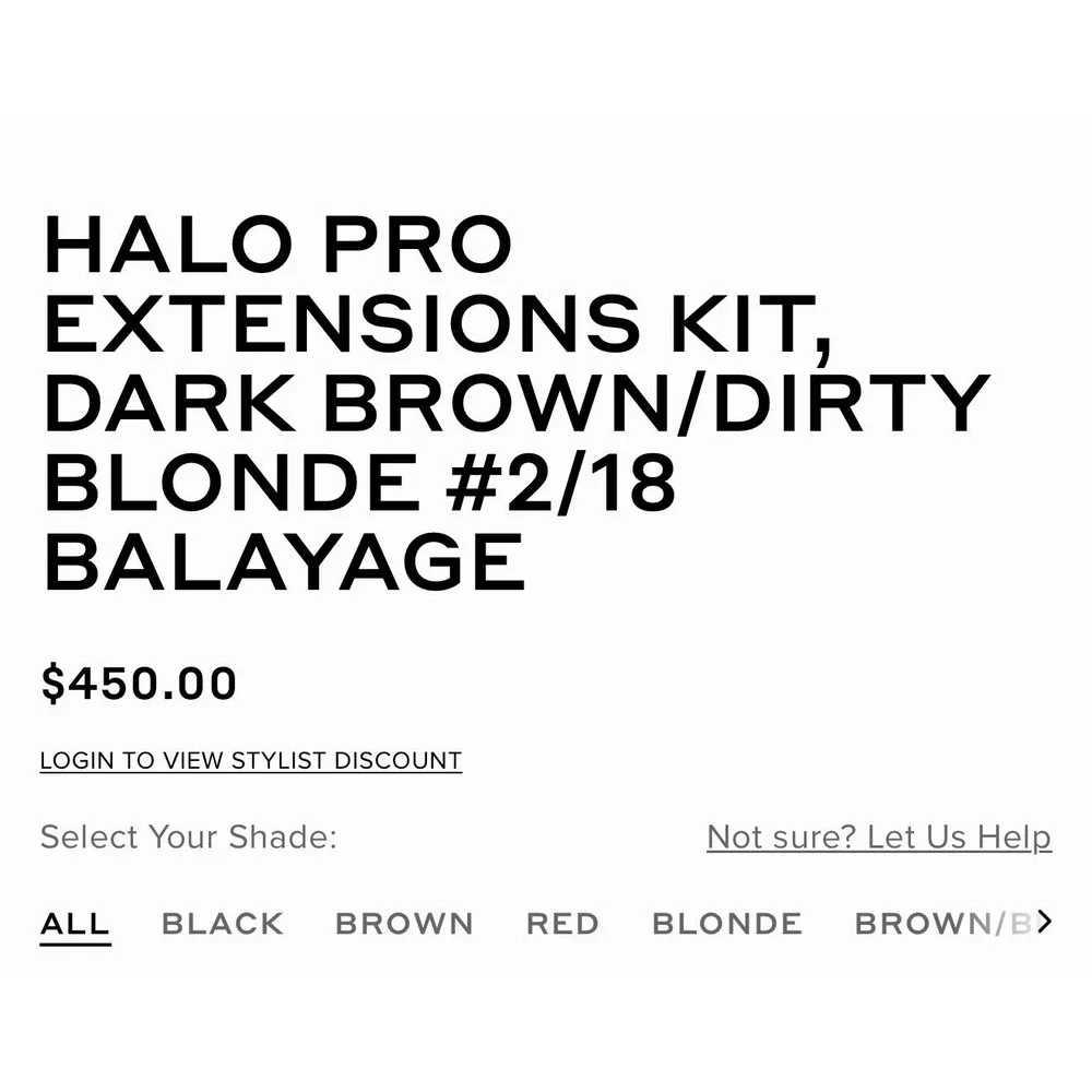Bellami Halo Pro Hair Extension 16